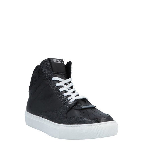 black versace high top sneakers